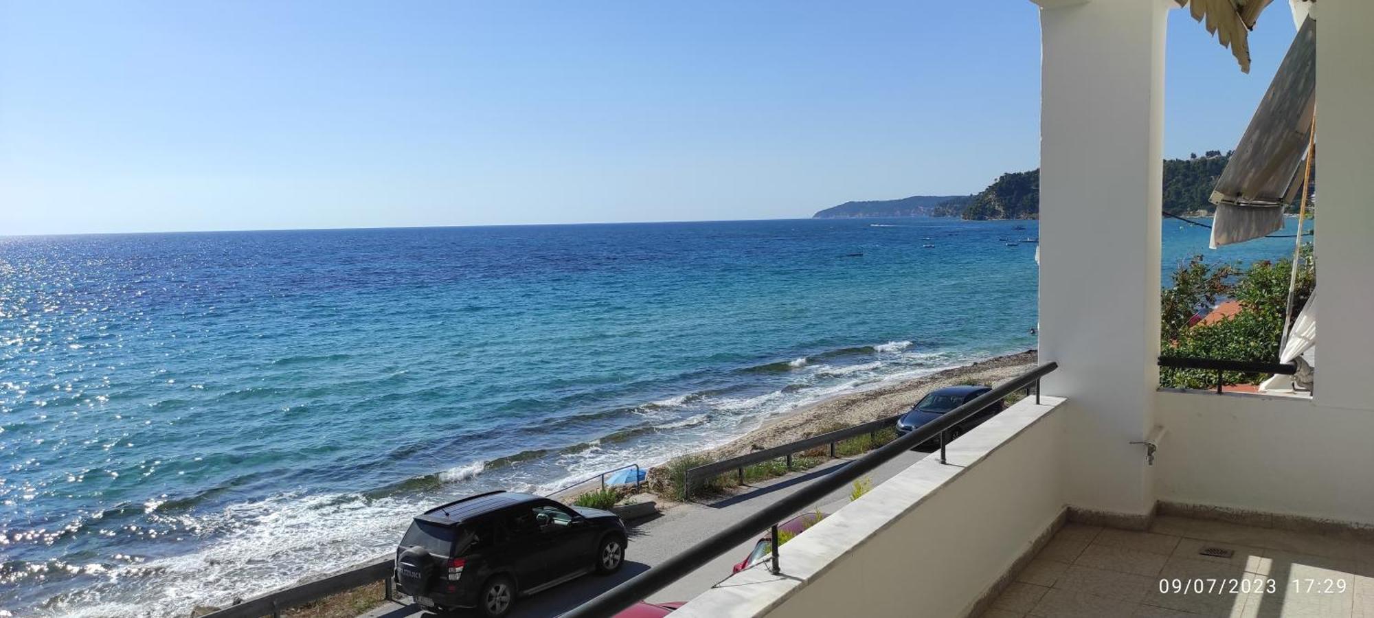 Seaside Beach House Siviri Extérieur photo