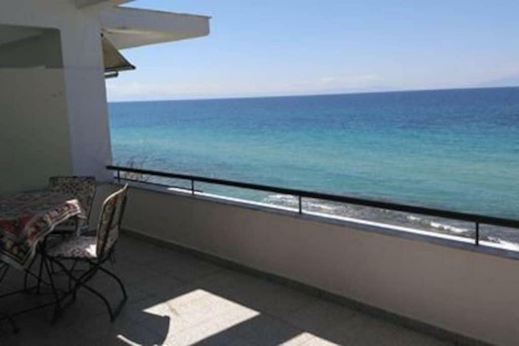 Seaside Beach House Siviri Extérieur photo