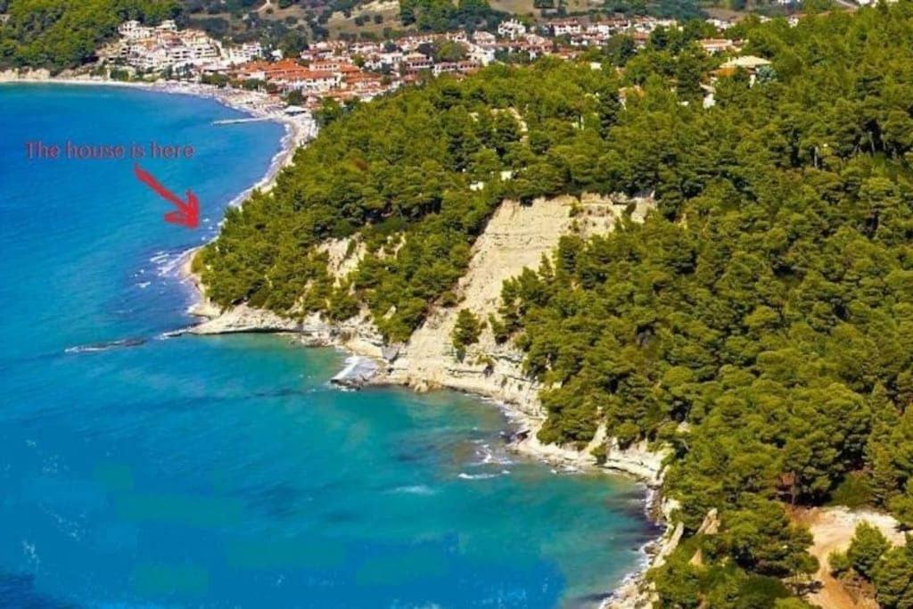 Seaside Beach House Siviri Extérieur photo