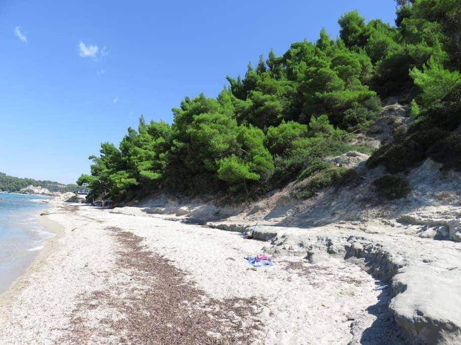 Seaside Beach House Siviri Extérieur photo